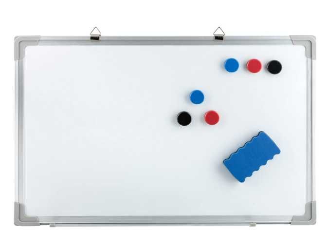 Idena Tablica suchościeralna magnetyczna 60×40 cm Do domu i biura