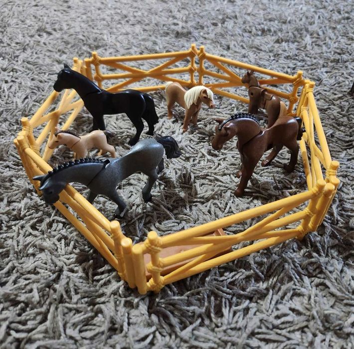 Conjunto de cavalos Playmobil