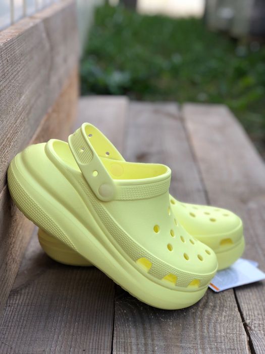 Купити Жіночі Крокси Crocs Crush Platform Жовтого кольору