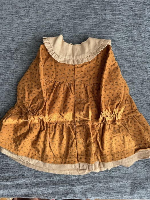 Нова сукня little angel зі знімним коміром 9-12 місяців, 80 розмір