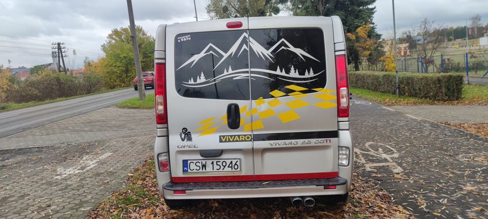 OPEL VIVARO 6cio osobowy, automat dofinansowany 2009r