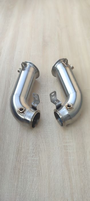 Даунпайп + мідпайп BMW M5 F90 downpipe + midpipe БМВ М5 Ф90