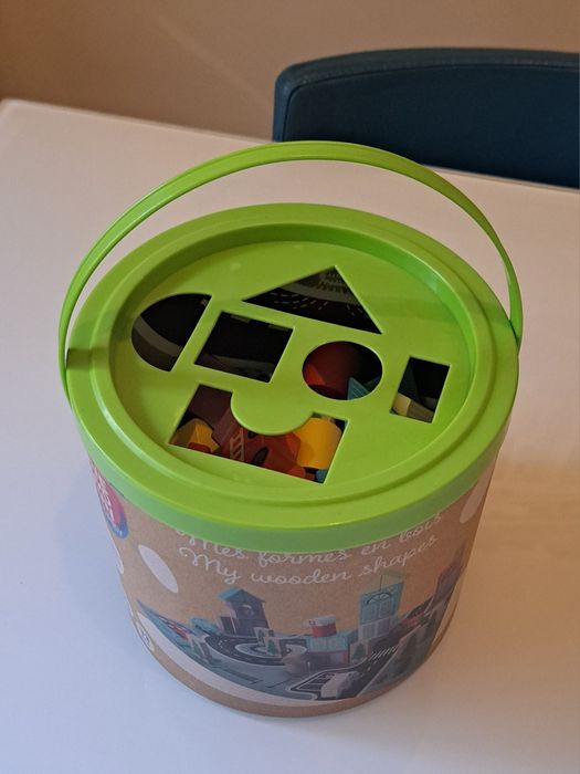 Wooden Stacking Game – My Wooden Shapes (In Very Good Condition)64741294967554120