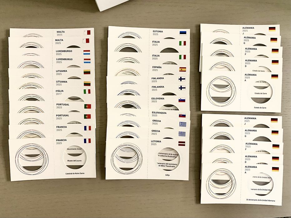 Alvéolos 2025 personalizados | Espanha