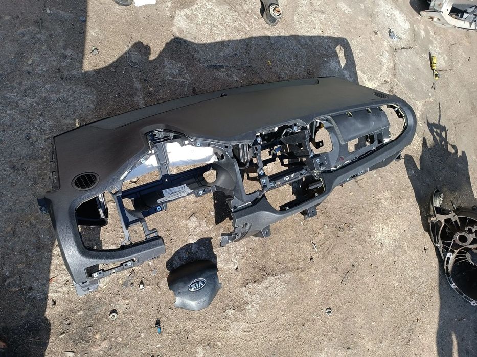 KIA SPORTAGE III 3 DESKA ROZDZIELCZA KONSOLA  AIRBAG  KOMPLET