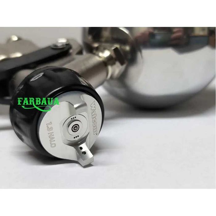 Фарбопульт Walcom Slim X-Light HTE HALO алюмінієвий бачок, краскопульт