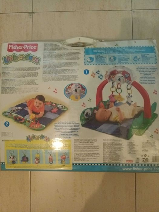 Ginásio interactivo marca Fischer Price