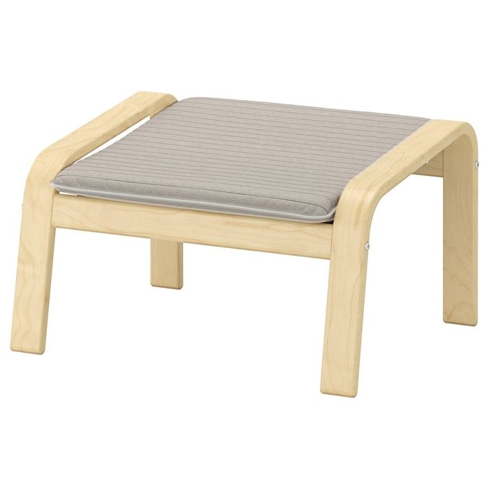 Cadeira baloiço + pousa pés ikea