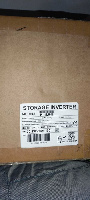 Inversor híbrido Fox 5kwh