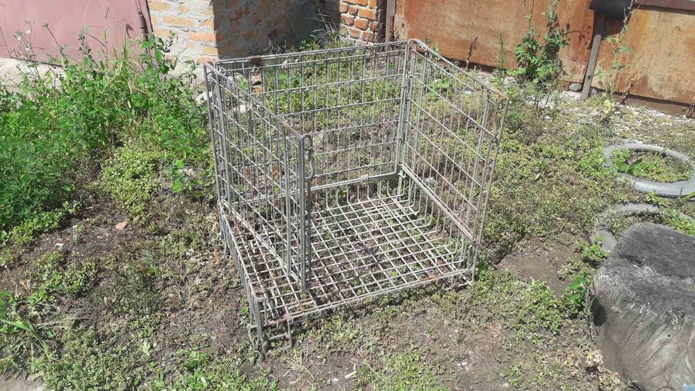 Металический сетчатый контейнер