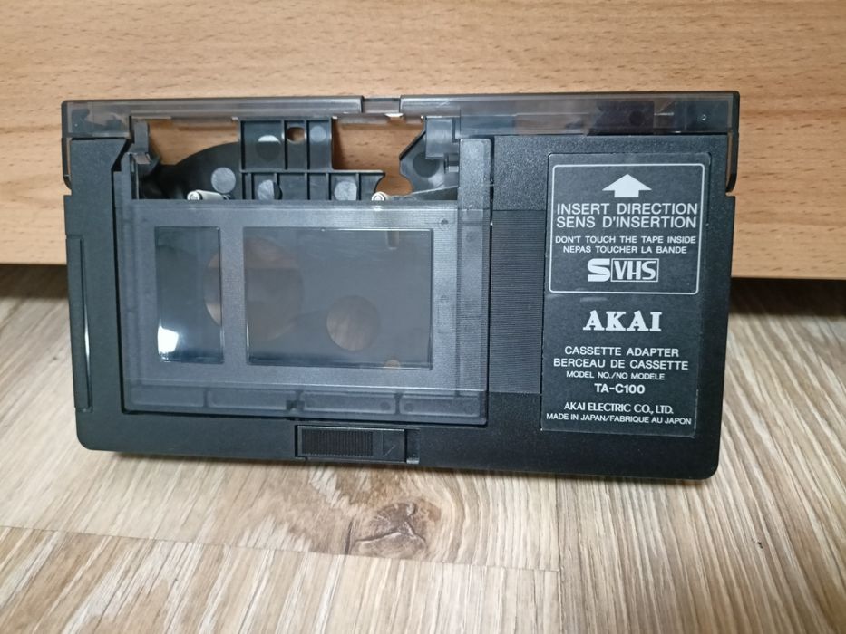 Adapter matka kastet VHS-c na VHS japoński marki AKAI