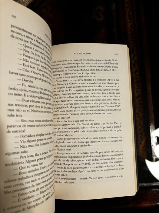 Livro “O Manuscrito” de John Grisham