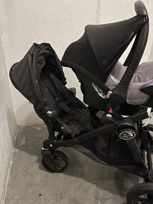 Carrinho Gémeos Baby Jogger City Select + 2x ovo MaxiCozi