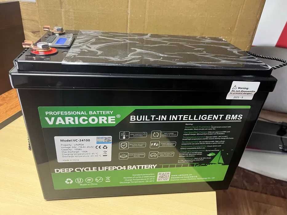 Аккумуляторы LiFePO4 PowMR EASUN VariCore CheaPig BMS 24 48V 100 300AH