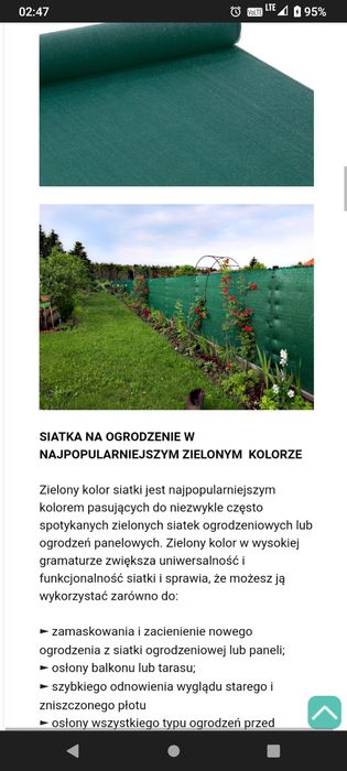 Siatka maskująca ogrodzenie