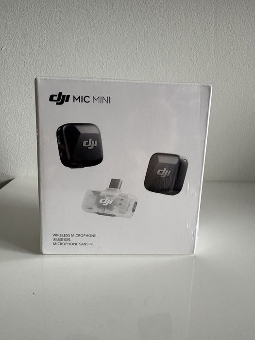Nowy zestaw DJI Mic Mini 2*tx +1*rx