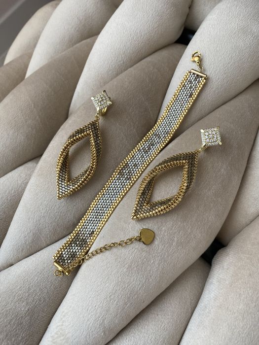 Набір біжутерії з бісеру ручна робота