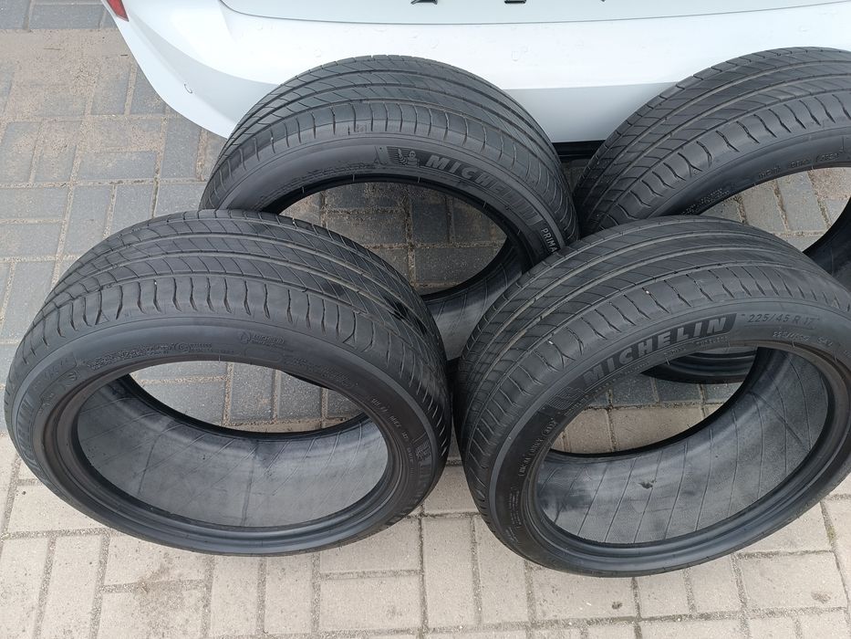 Michelin Primacy 4 225/45 R17 94Y XL – komplet 4 szt. – stan jak nowe