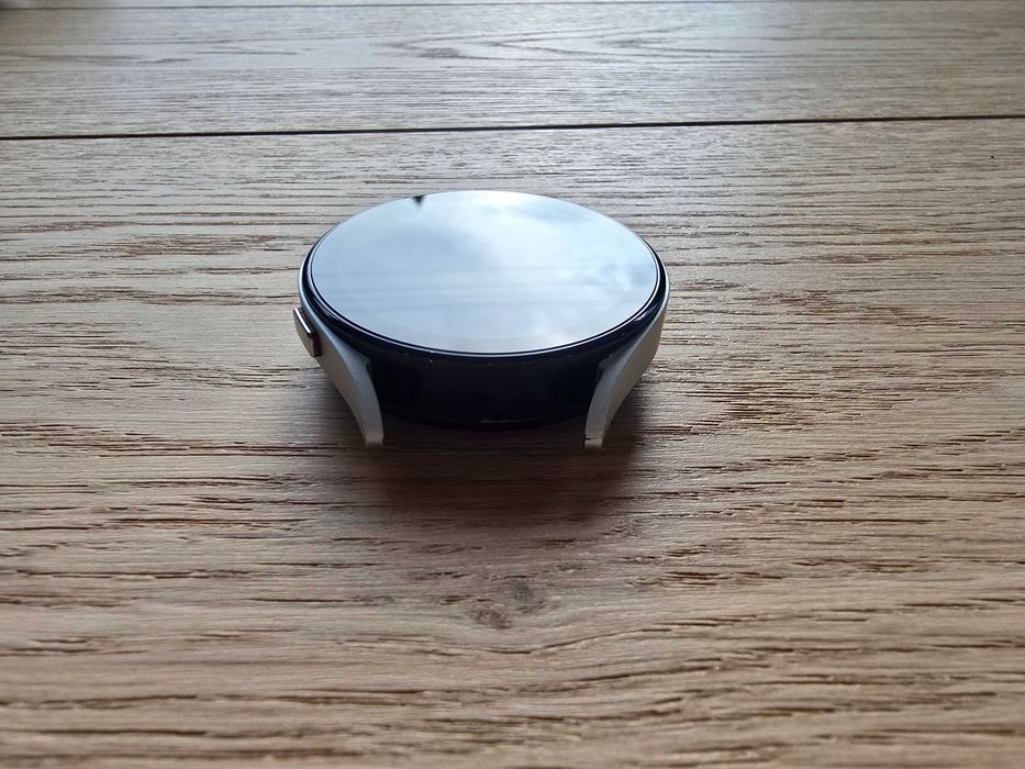 Samsung Galaxy Watch5 LTE 44mm Biały + oryginalny pasek GARMIN Fioletowy – KOMPLET - stan IDEALNY