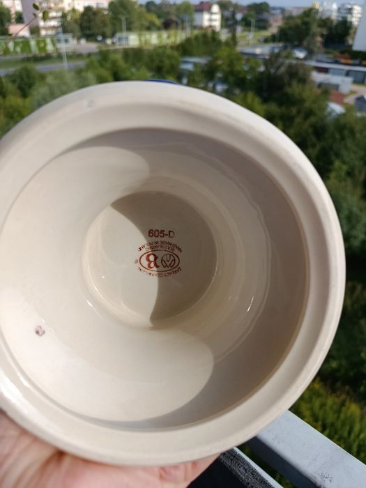 Bolesławiec misa duża na owoce