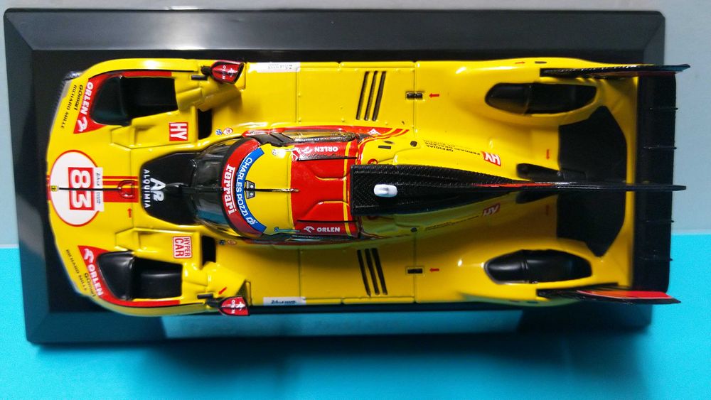 Ferrari 499P HyperCar #83 - 24h Le Mans 2024: Miniatura Bburago 1/43