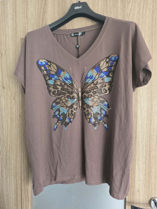 bluzka z krótkim rękawem