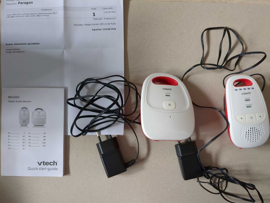 Niania elektroniczna Vtech BM1000