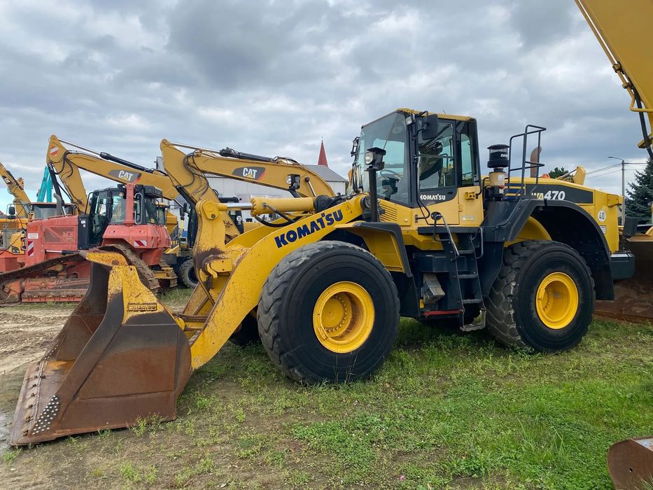 Komatsu WA470 -7, 2015 ROK, 11600 MTH, z NIEMIEC,  Bez Adblue, 24 Tony, Łyżka 4,5 m3, serwisowana w Komatsu Niemcy,