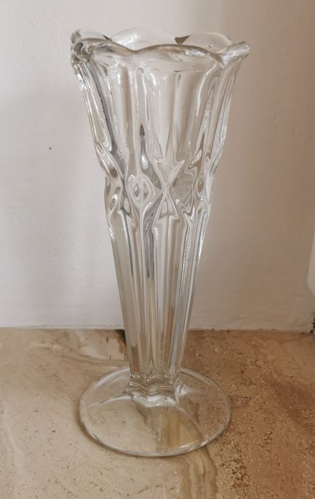 Wazon szklany  Ząbkowice Art Deco