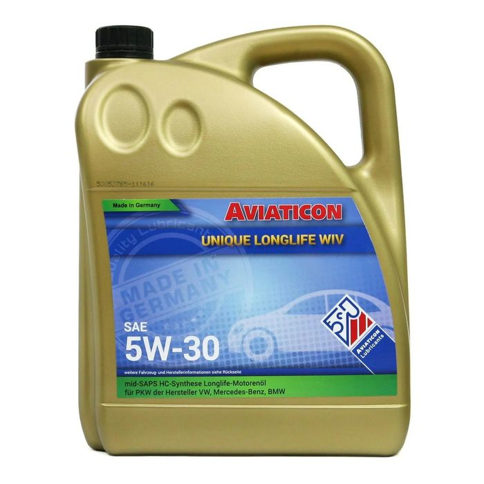 Моторне масло Finke Aviaticon Unique
Longlife WIV 5W-30 за найкращою ц