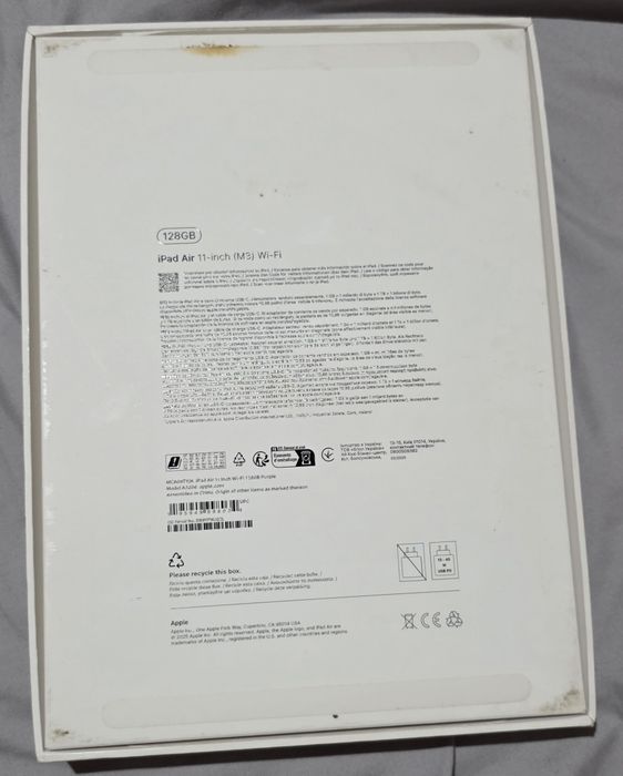 Ipad  air M3 em boas condições com capa