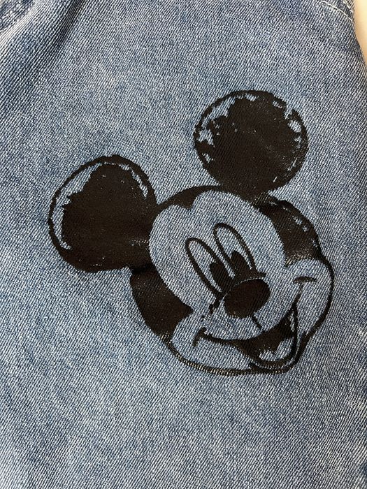 Джинси mom з mikki zara disney