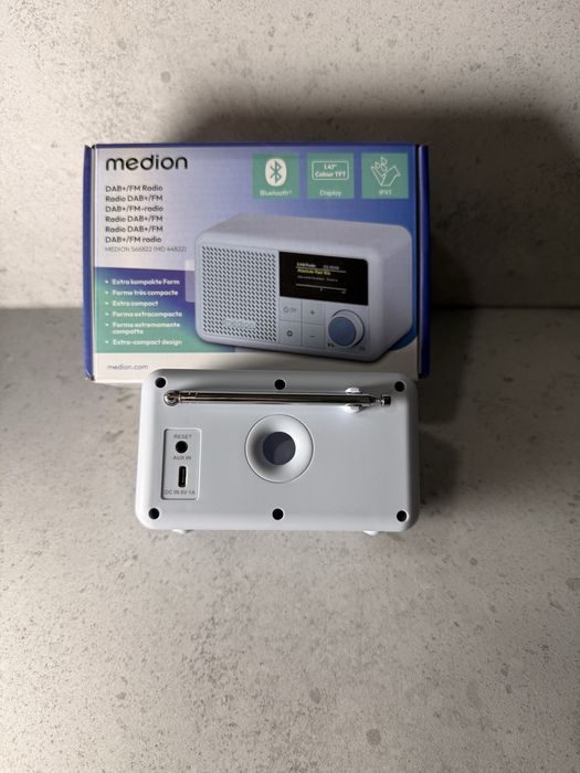 MEDION S66822 przenośne radio DAB+ Bluetooth