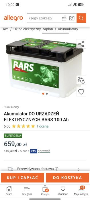 Akumulator 100 A
