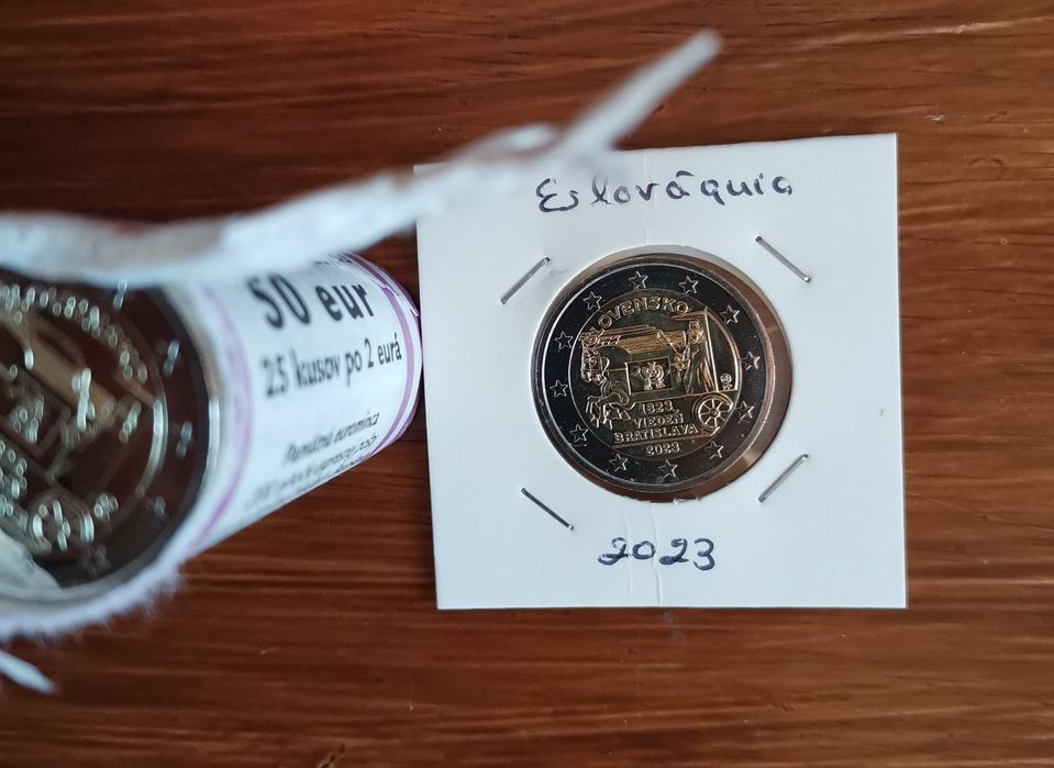 Moeda comemorativa de 2€ - Eslováquia 2023