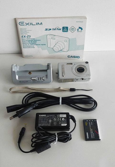 Câmara digital compacta CASIO Exilim EX-Z3 3.2 megapixel