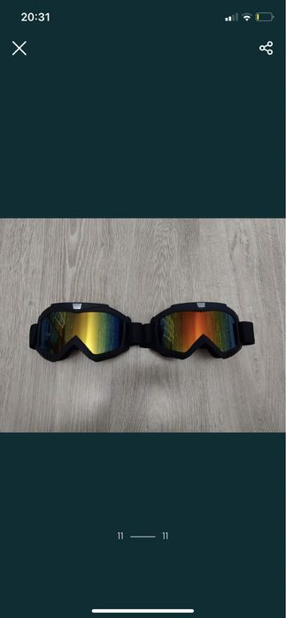 Окуляри лижні сноуборд та крос ендуро