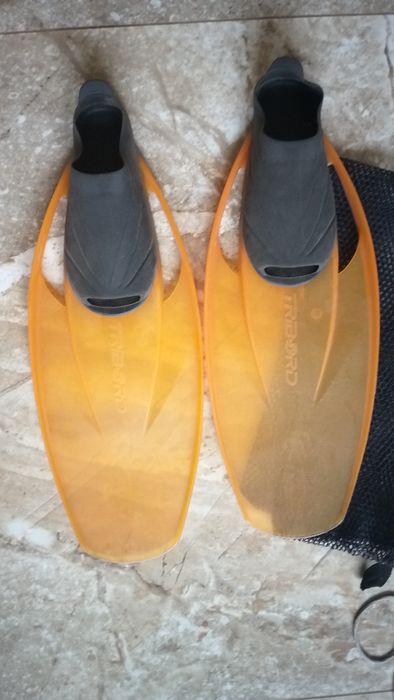 Płetwy dla dziecka DECATHLON tribord 17 cm