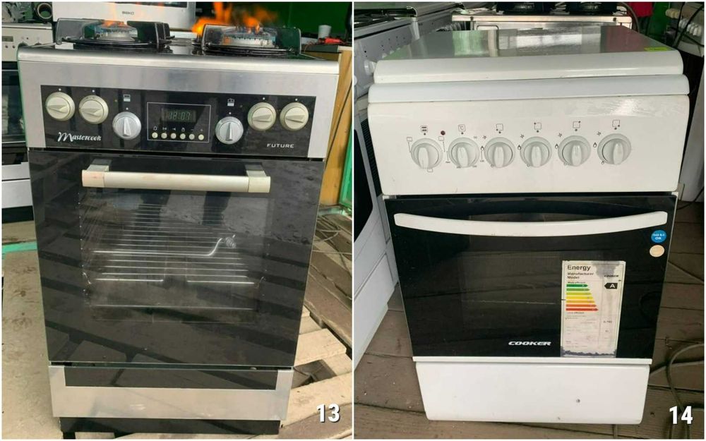 ПЛИТА Газова AMICA CV8924 50 60см Конвекція ГРИЛЬ Таймер Б\у Німеччина