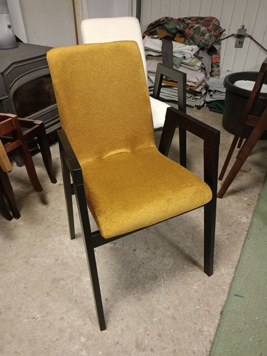 Krzesło, fotel, krzesła drewniane z podłokietnikami, loft, vintage