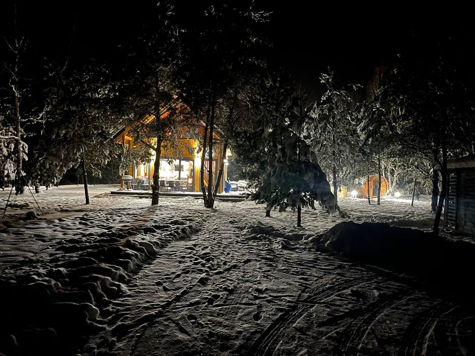 Domek do wynajęcia zalew Ostrowy balia sauna cisza Dom na krańcu lasu!