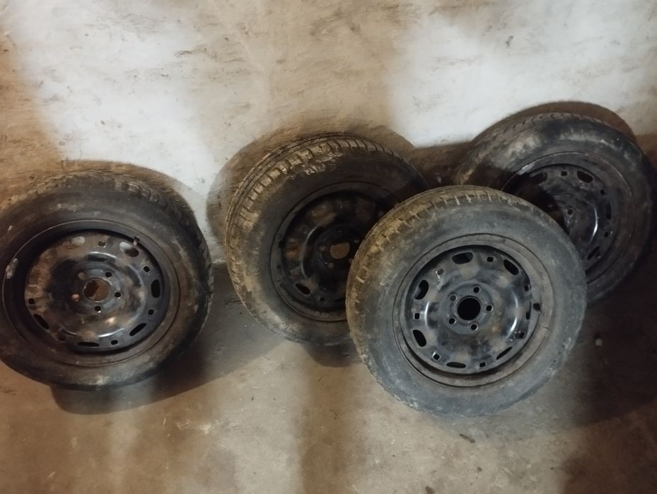 Koła samochodowe wielosezonowe 14 185/60 skoda fabia 5x100