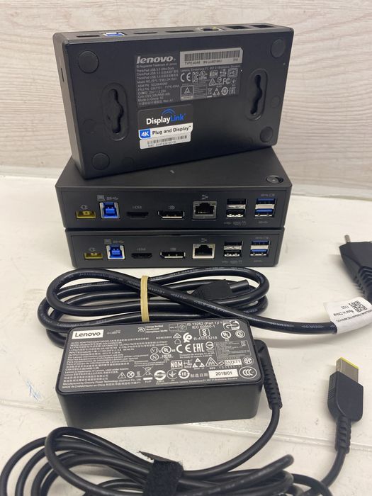 Док-станція Lenovo ThinkPad USB 3.0 Ultra Dock (модель 40A8)