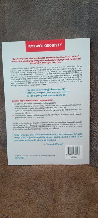 Pasja i praca, Marcus Buckingham