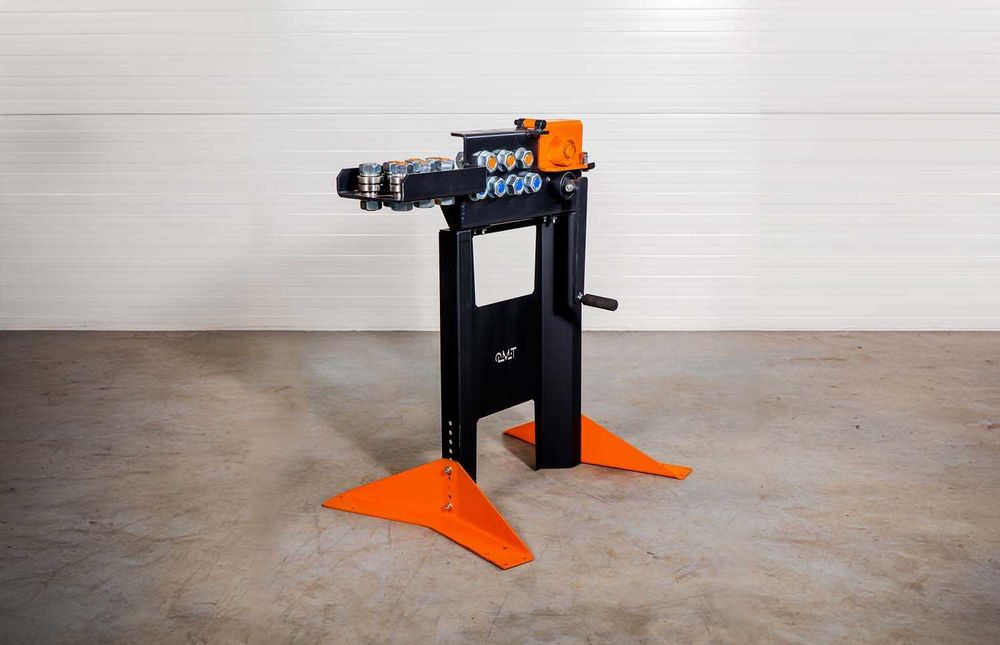 Prościarka do drutu odgromowego 6 i 8 mm od OLMET - 14 rolkowa