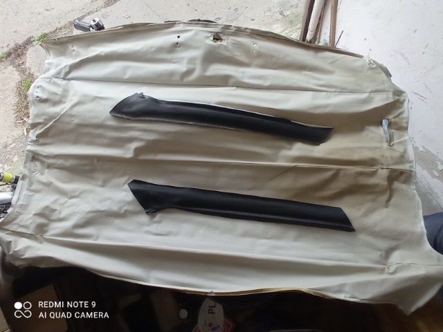 Podsufitka i boczki  VW caddy mk1