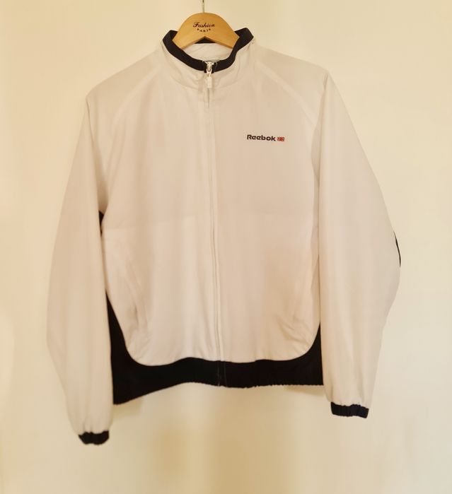Бомбер, ветровка reebok в стиле 90х