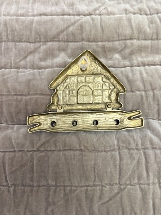 винтажная настенная ключница домик gilde германия