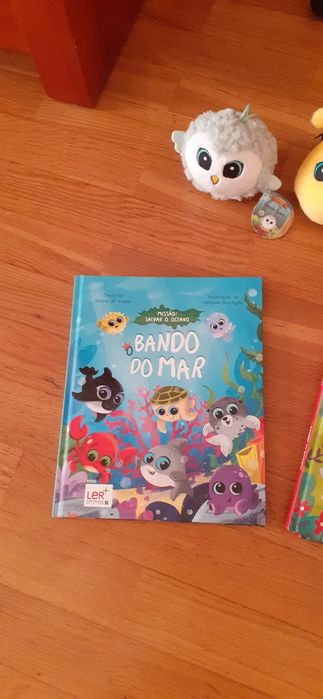 Mini Peluches pingo doce+ livros colecção pingo doce