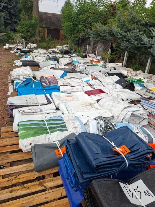 UŻYWANE PLANDKI – grube • mocne • mrozoodporne • uniwersalne • TIR